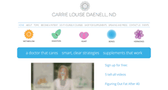 Desktop Screenshot of drdaenell.com